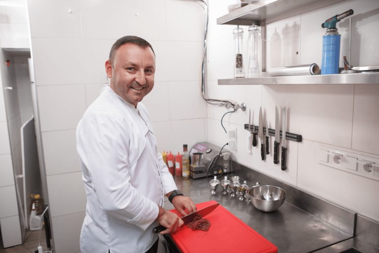 Chef Red Chopping Board