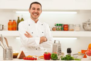 Commis Chef At Workstation