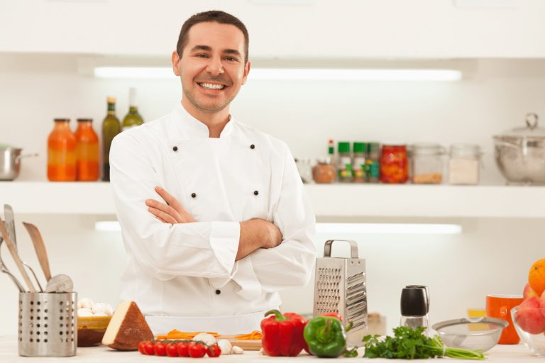 Commis Chef At Workstation